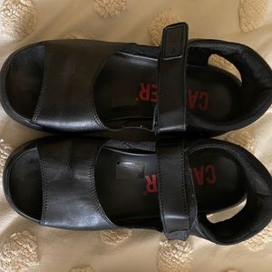 Camper sandals size 39 black